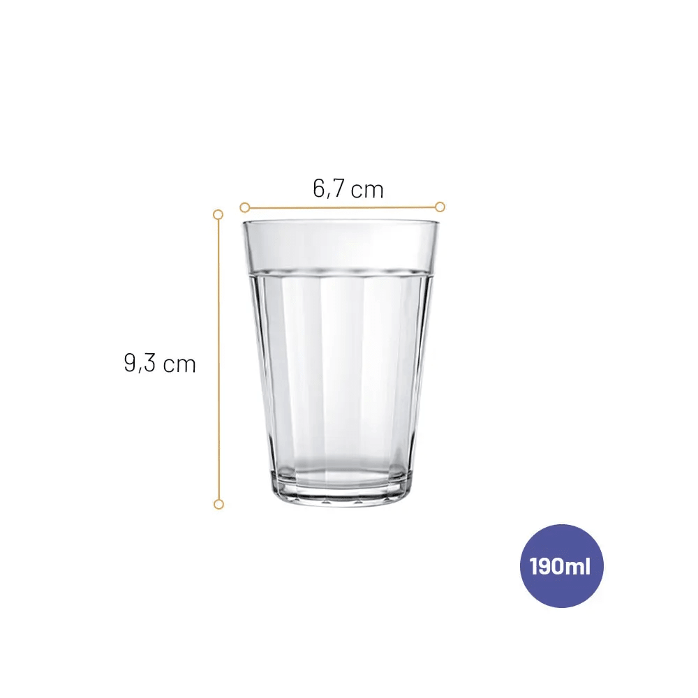 COPO AMERICANO MULTIUSO 190ML